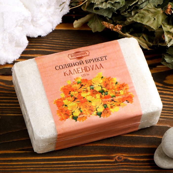 Соляной брикет с алтайскими травами 