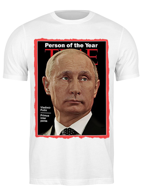 

Футболка мужская Printio Putin белая 2XL, Белый, Putin