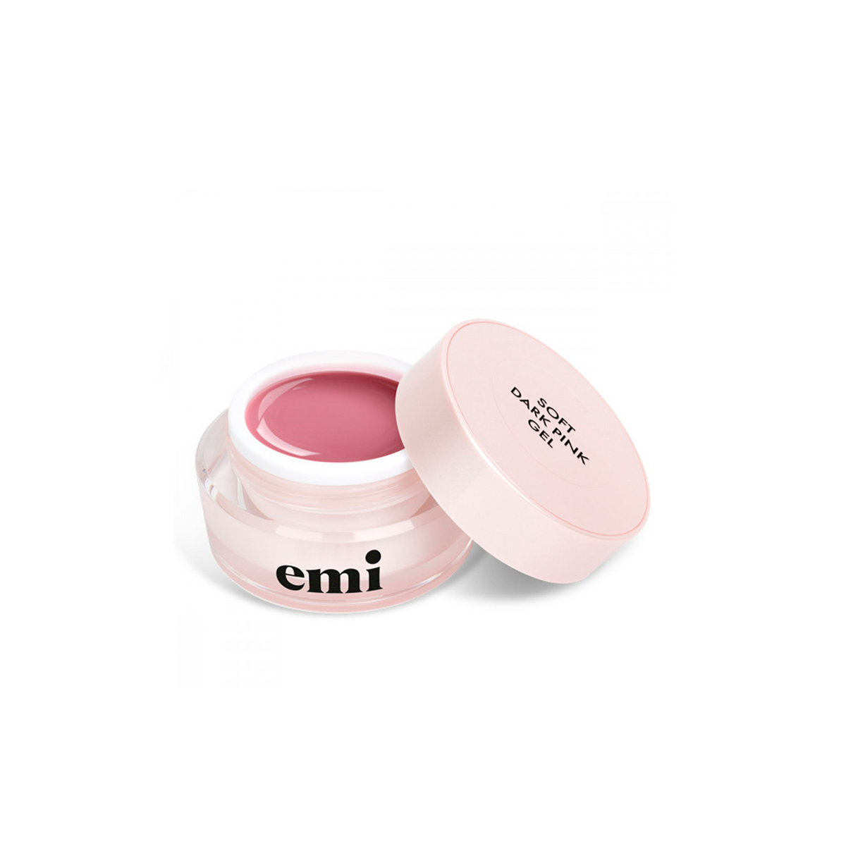 E.Mi, Гель для моделирования Soft Dark Pink Gel, 15 г.