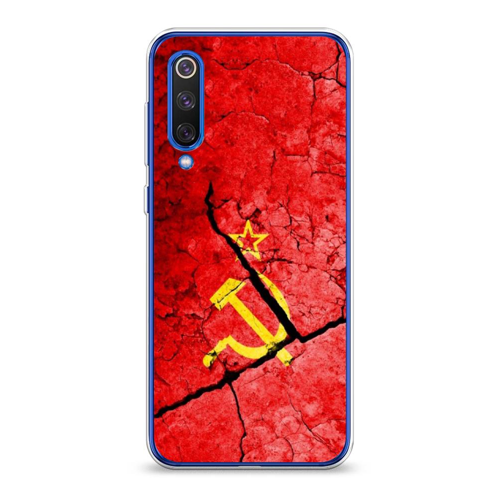 фото Силиконовый чехол "ссср" на xiaomi mi9 se awog