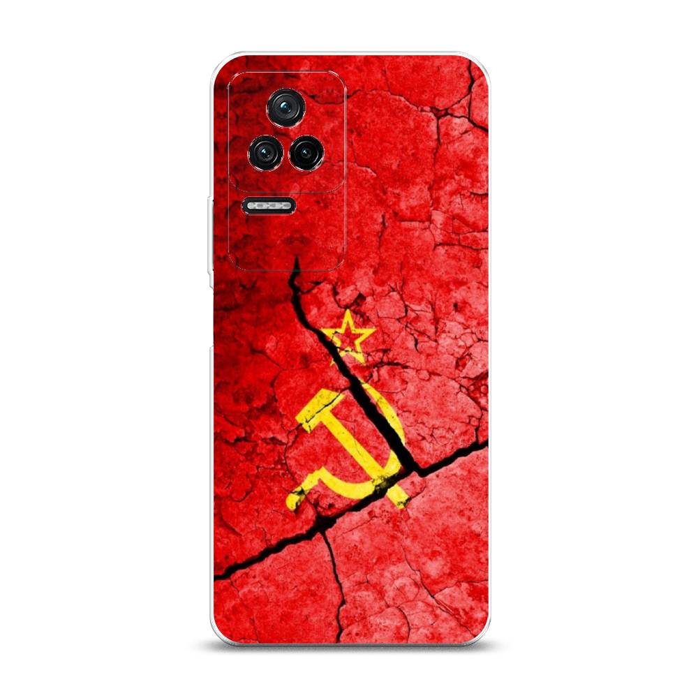 

Чехол Awog на Poco F4 "СССР", Разноцветный, 315350-5