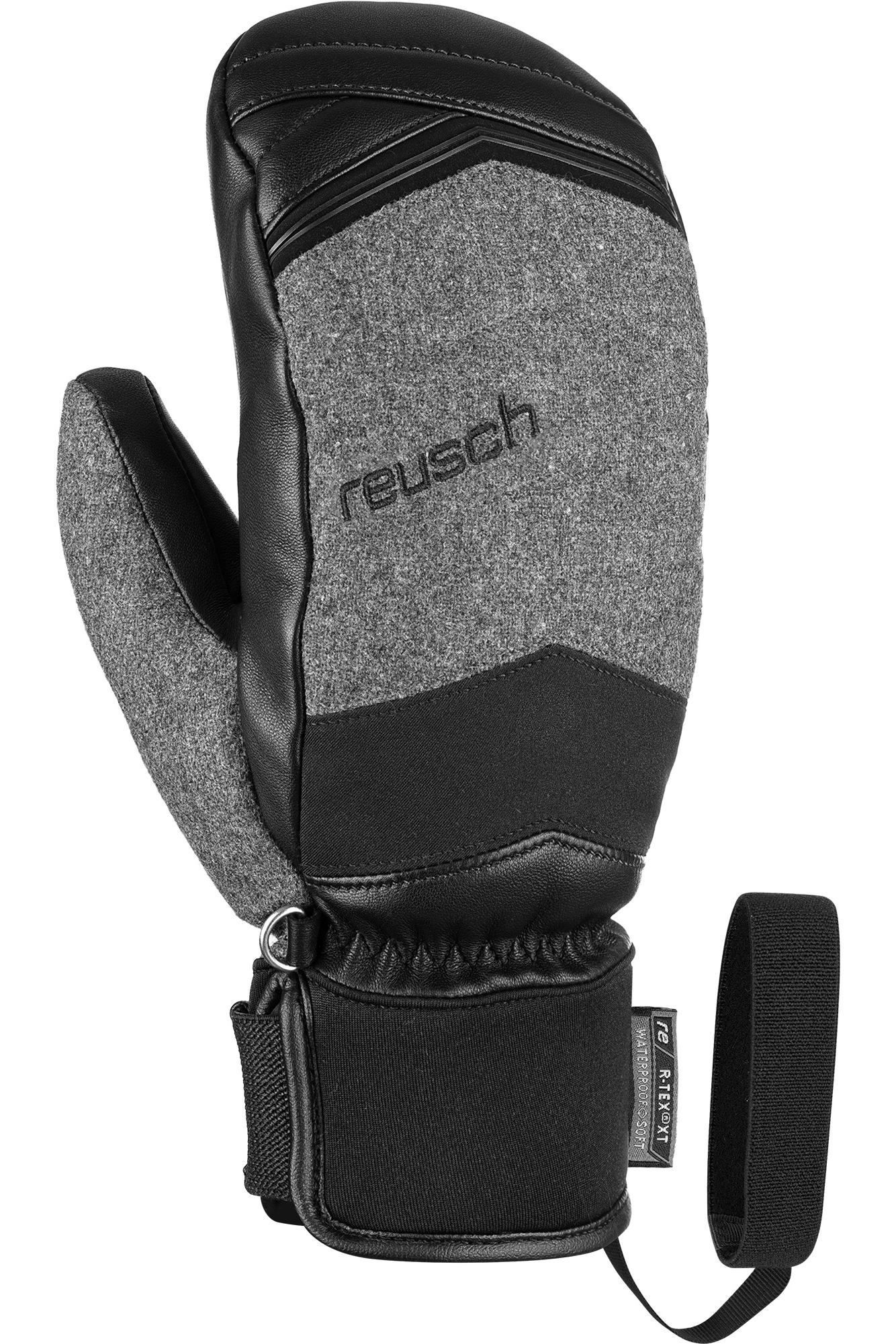 

Варежки Reusch Laura R-Tex Xt Mitten Black/Grey Alpine Melange (Inch (Дюйм):6,5) 2021-22, Серый;черный, Laura R-Tex Xt Mitten