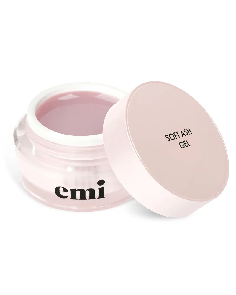 E.Mi, Камуфлирующий гель для моделирования Soft Ash Pink Gel, 50 г.