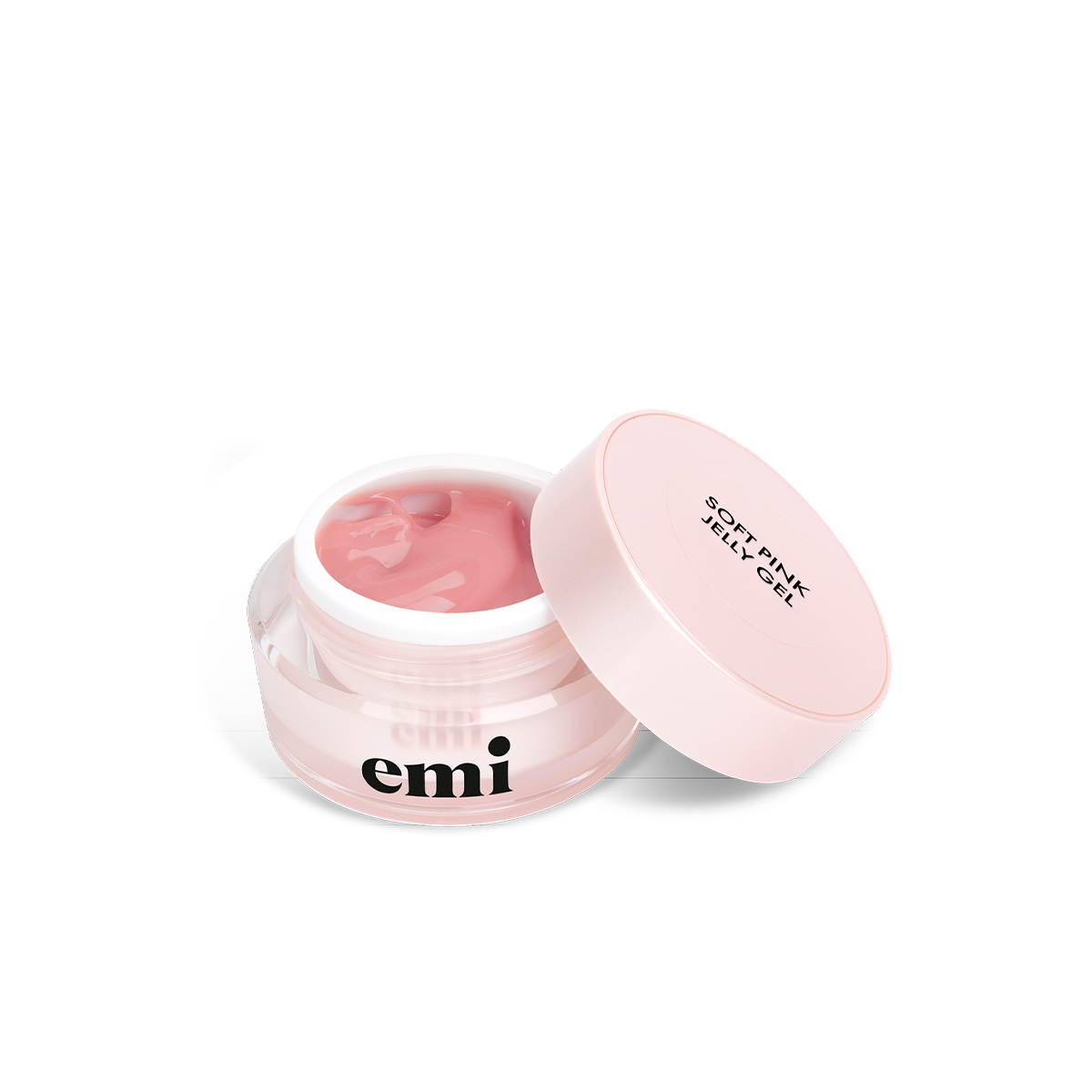 E.Mi, Камуфлирующий гель-желе для моделирования Soft Pink Jelly Gel, 15 г.