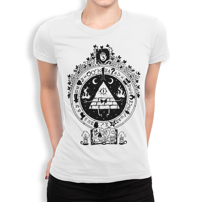 

Футболка женская Dream Shirts Билл Шифр - Гравити Фолз 556026111 белая 3XL, Билл Шифр - Гравити Фолз 556026111