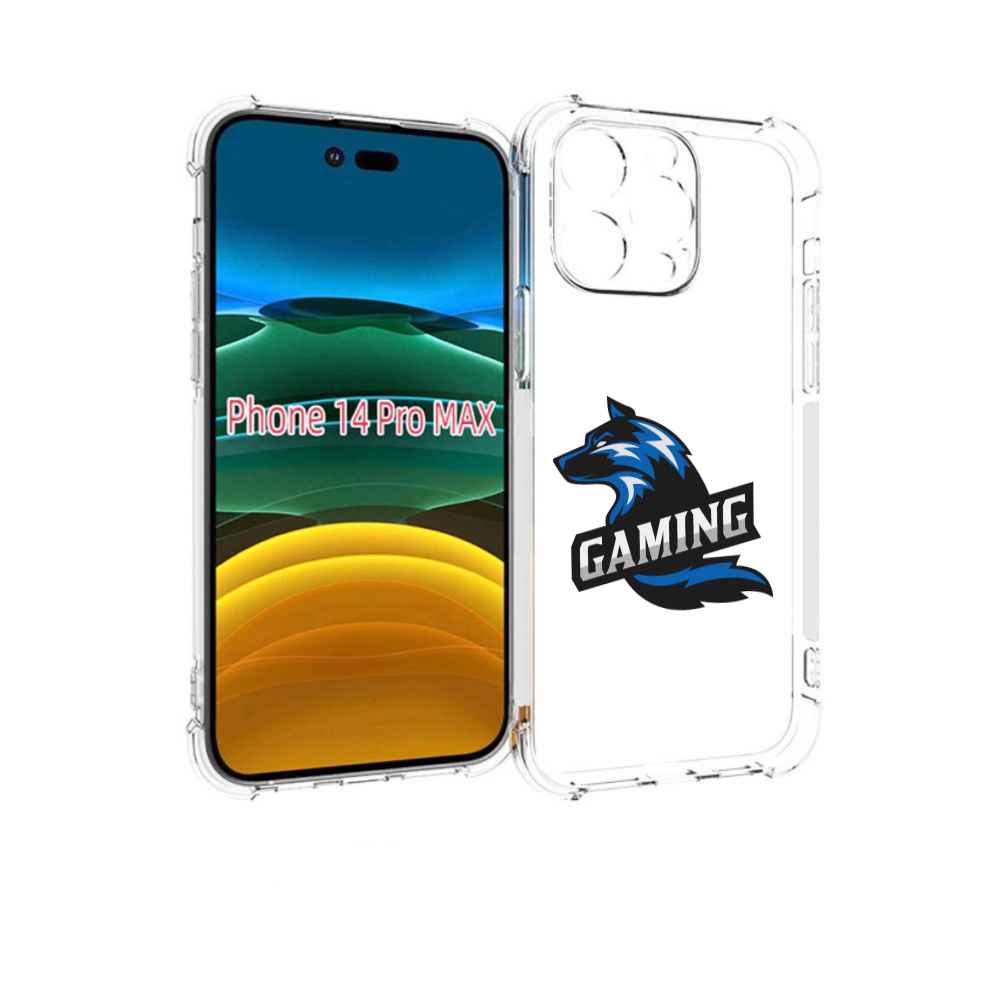 

Чехол MyPads Gaming мужской для iPhone 14 Pro Max, Прозрачный, Tocco