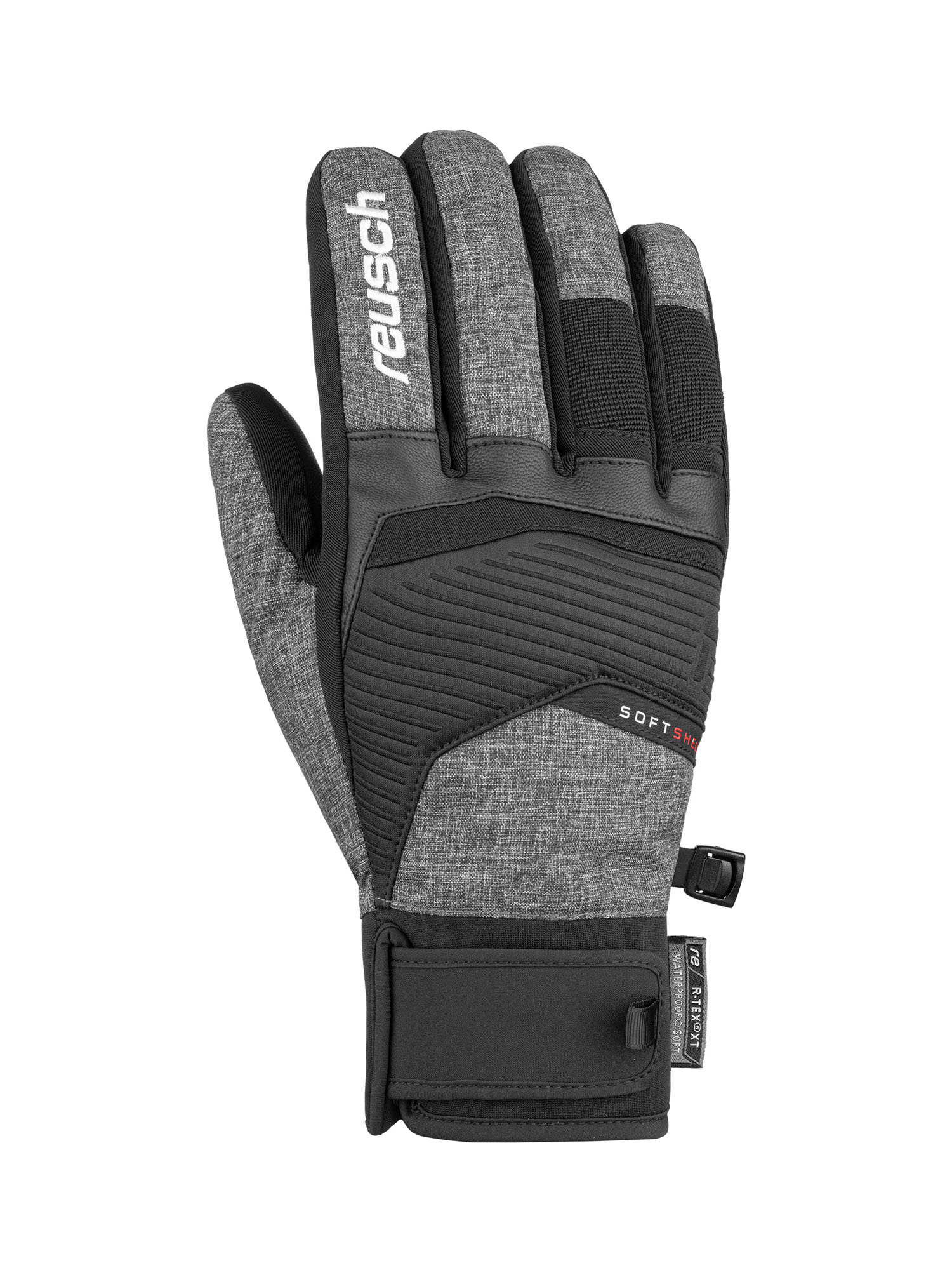 

Перчатки Reusch Venom R-Tex Xt Black/Black Melange (Inch (Дюйм):9,5) 2024-25, Серый, Venom R-Tex Xt
