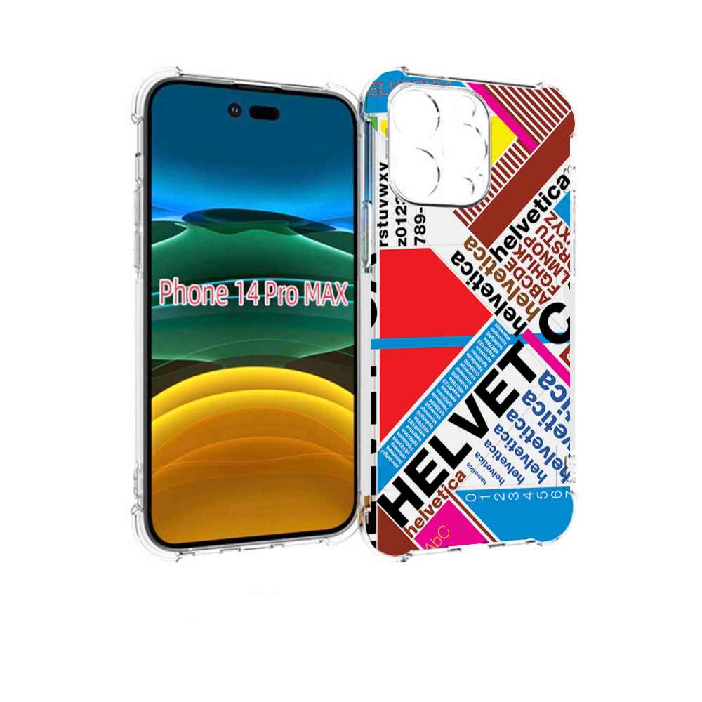 

Чехол MyPads HELVET для iPhone 14 Pro Max, Прозрачный, Tocco