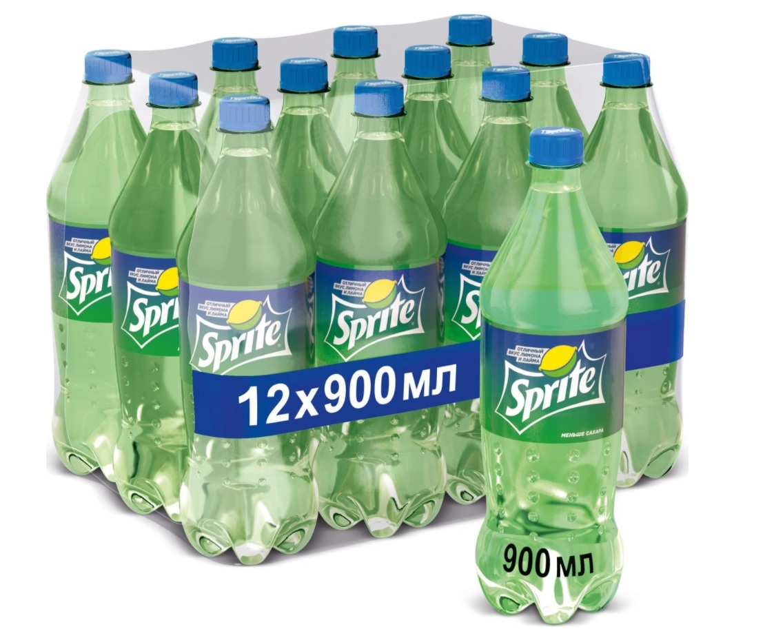 Sprite сильногазированный (0,9 л)