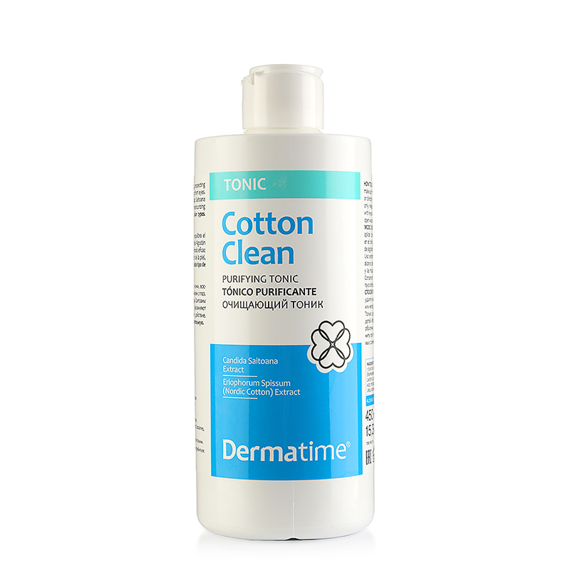 Очищающий тоник, DERMATIME CottonClean Purifying Tonic 450 мл