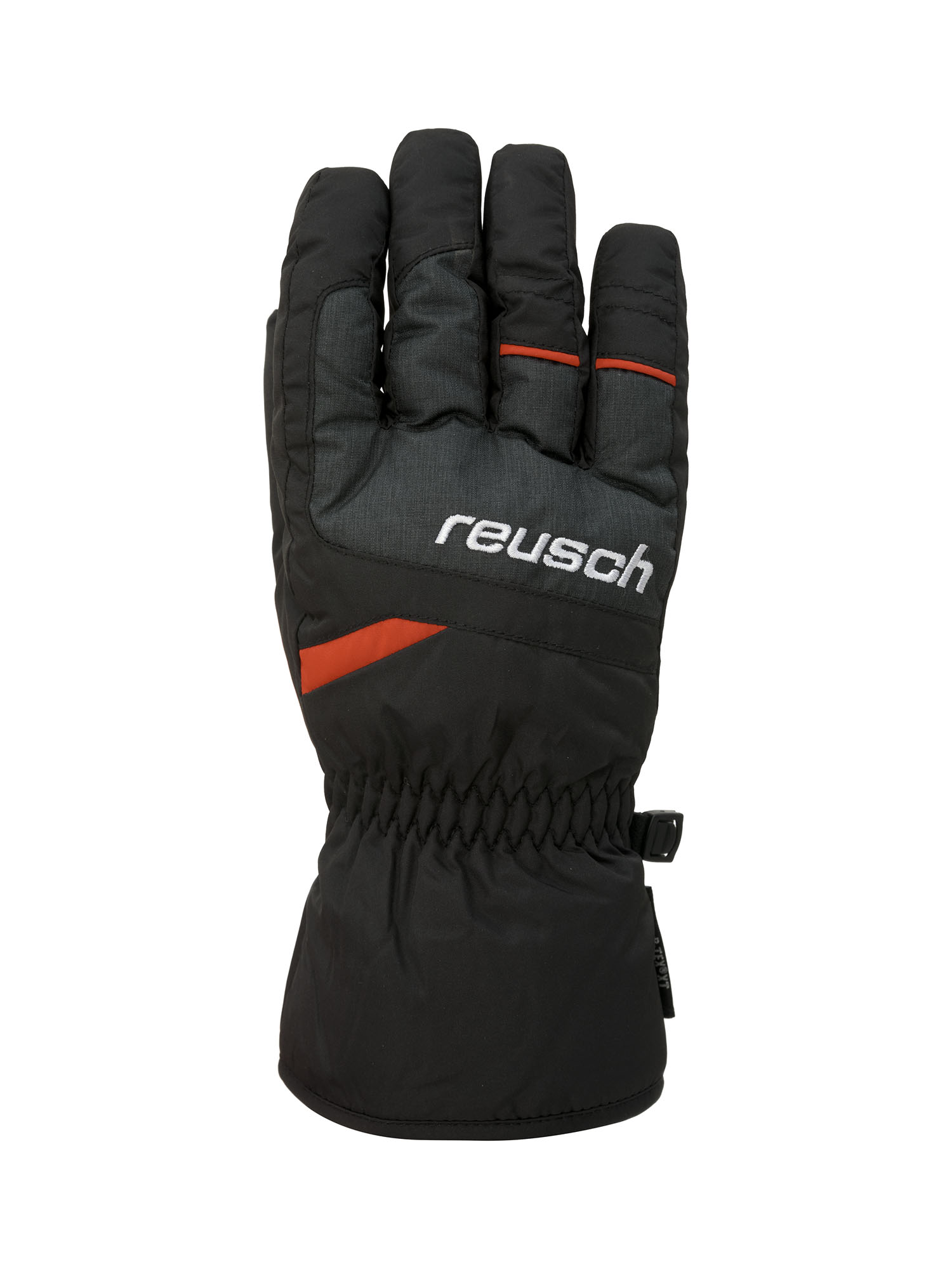 

Перчатки Reusch Bennet R-Tex Xt Junior Blck/Blck Melang/Fire Red (Inch (Дюйм):5) 2023-24, Черный, Bennet R-Tex Xt Junior