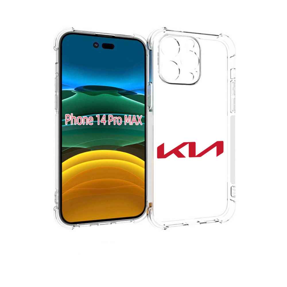 

Чехол MyPads Kia-3 для iPhone 14 Pro Max, Прозрачный, Tocco