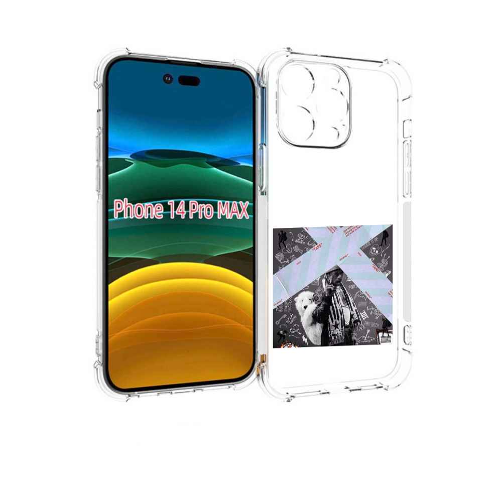 

Чехол MyPads Lil Uzi Vert - Luv Is Rage 2 для iPhone 14 Pro Max, Прозрачный, Tocco