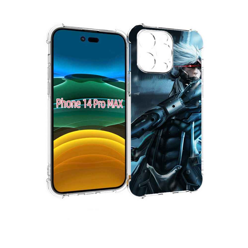 

Чехол MyPads Metal Gear Rising Revengeance для iPhone 14 Pro Max, Прозрачный, Tocco