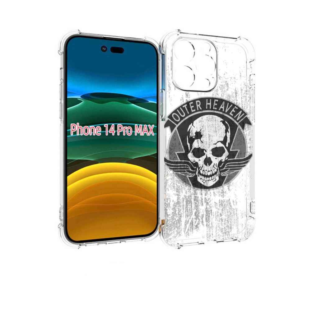 

Чехол MyPads Metal Gear Solid V Outer Heaven для iPhone 14 Pro Max, Прозрачный, Tocco