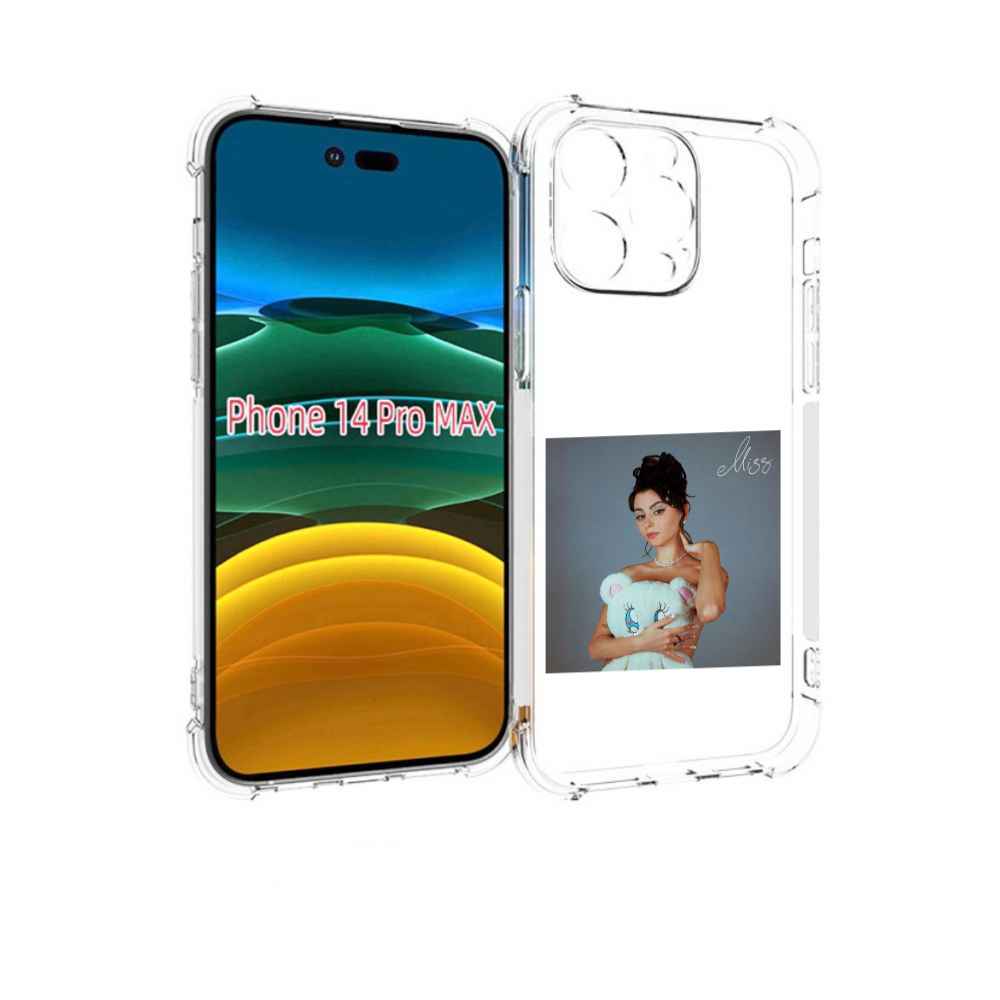 

Чехол MyPads Miss Дора для iPhone 14 Pro Max, Прозрачный, Tocco