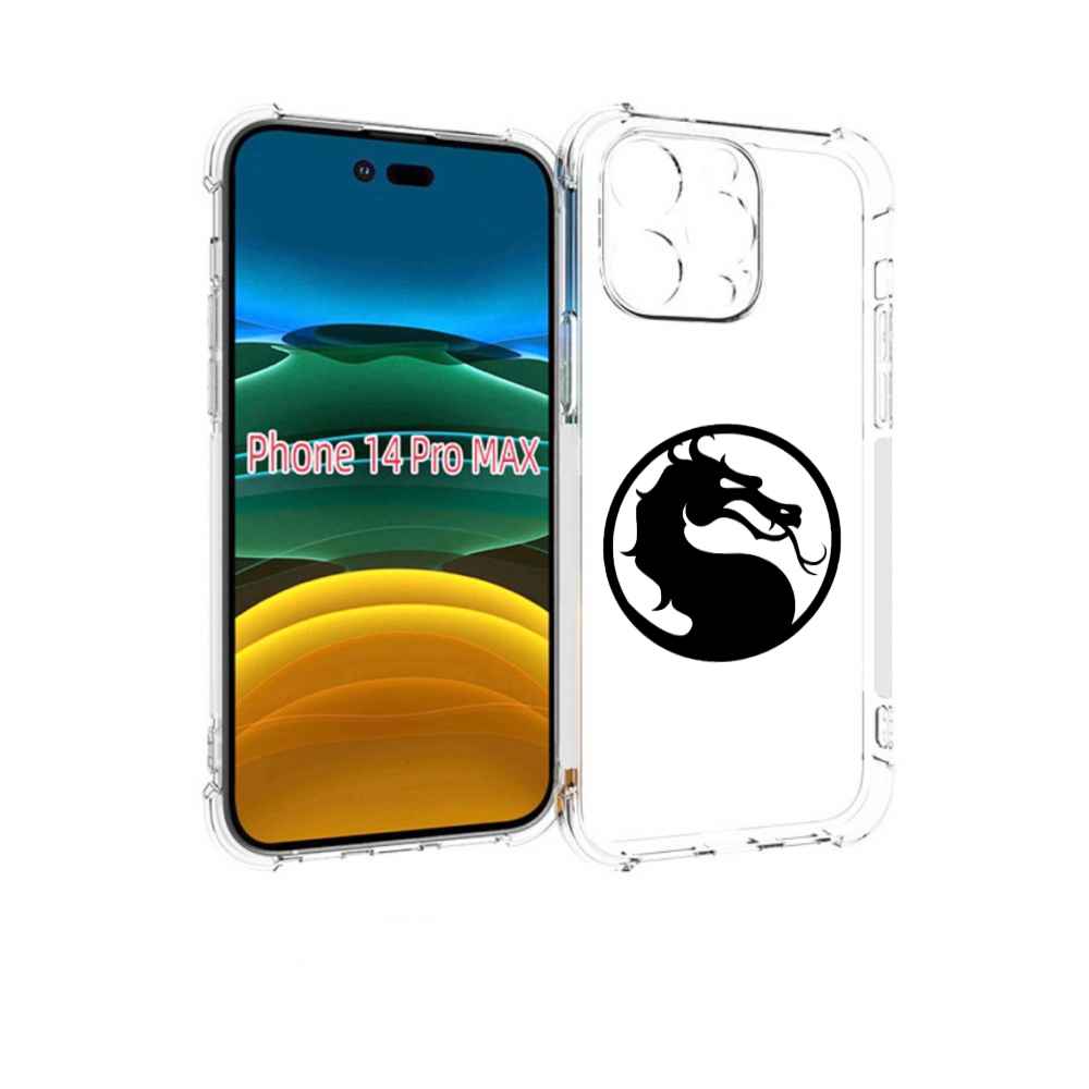 

Чехол MyPads Mortal-Kombat-2 мужской для iPhone 14 Pro Max, Прозрачный, Tocco