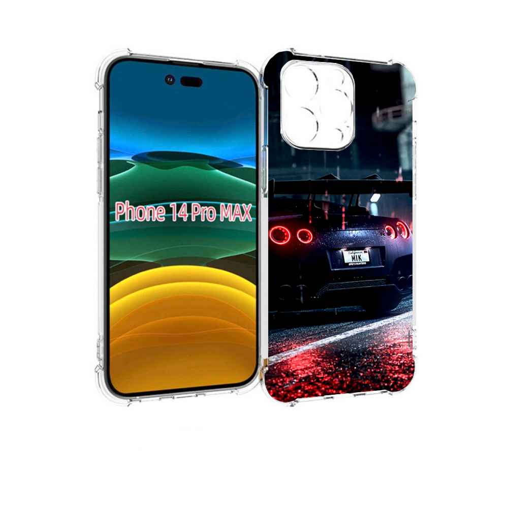 

Чехол MyPads Nissan Skyline для iPhone 14 Pro Max, Прозрачный, Tocco
