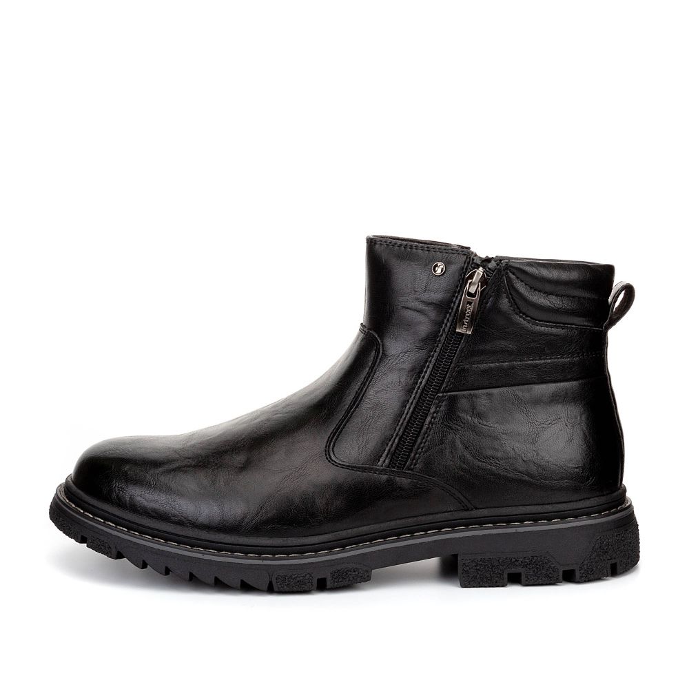 фото Ботинки мужские instreet 98-12mv-105sw черные 40 ru