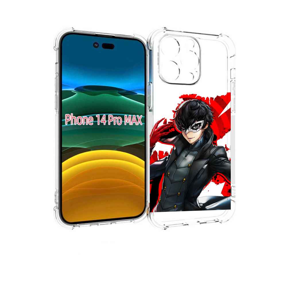 

Чехол MyPads Persona 5 для iPhone 14 Pro Max, Прозрачный, Tocco