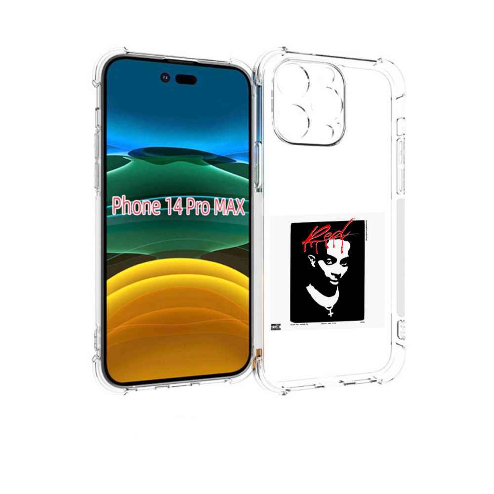 

Чехол MyPads Playboi Carti - Whole Lotta Red для iPhone 14 Pro Max, Прозрачный, Tocco
