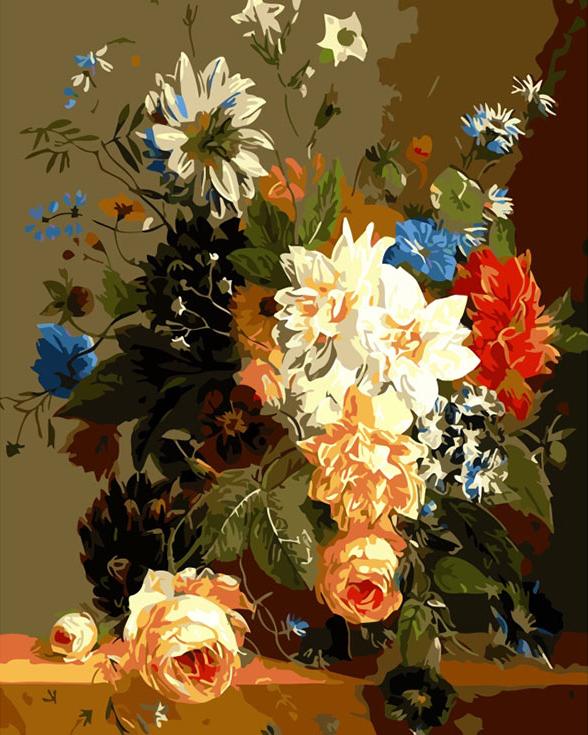 

Картина по номерам Цветной (Premium) Роскошные цветы, Роскошные цветы