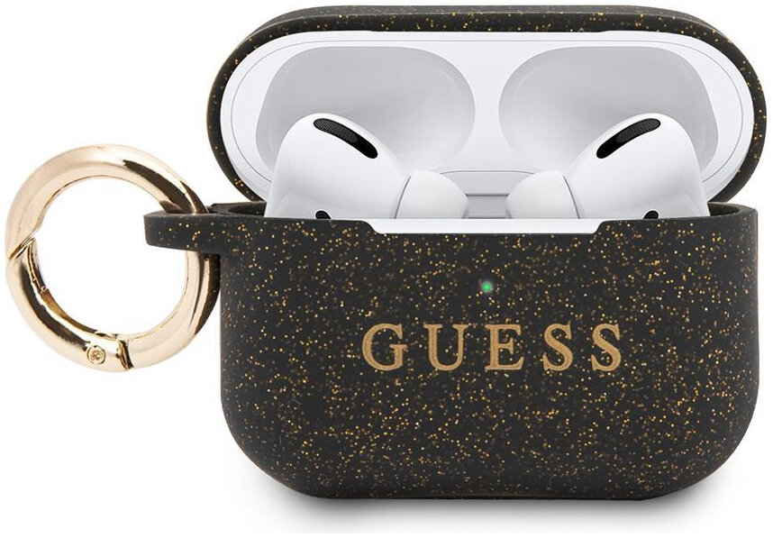 фото Чехол guess guacapsilglbk для airpods pro black