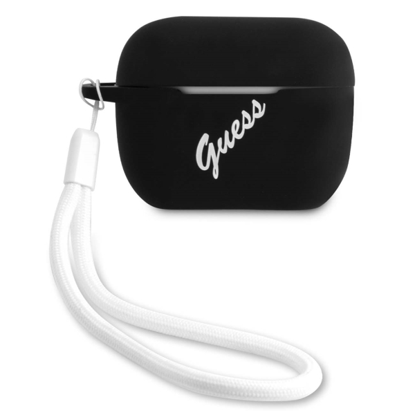 фото Чехол guess guacaplsvsbw для airpods pro black