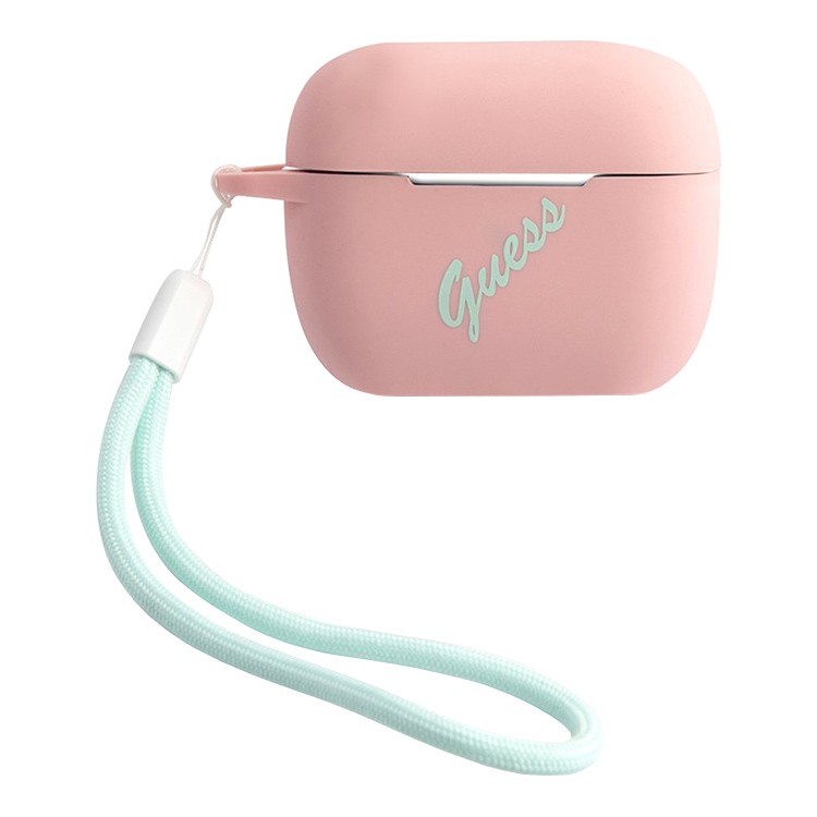 фото Чехол guess guacaplsvspg для airpods pro pink