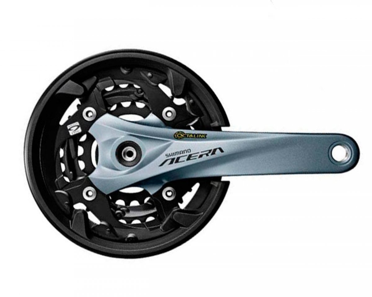 

Система шатунов SHIMANO Acera M3000 175mm 40/30/22(черный), Acera M3000