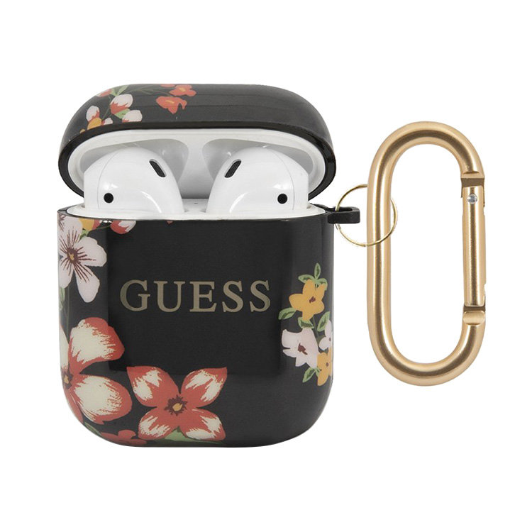 фото Чехол guess guaca2tpubkfl04 для airpods 1/2 black