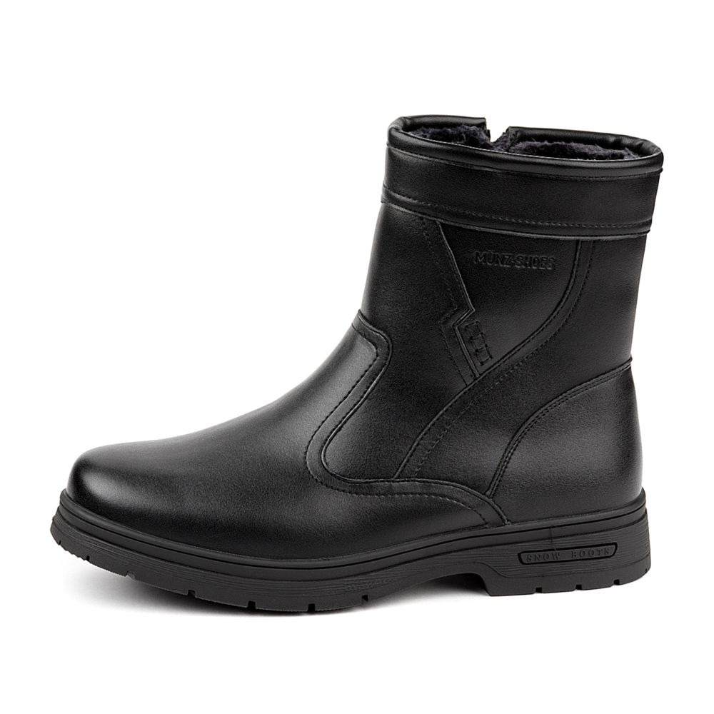 фото Полусапоги мужские munz shoes 98-12mv-131sw черные 44 ru