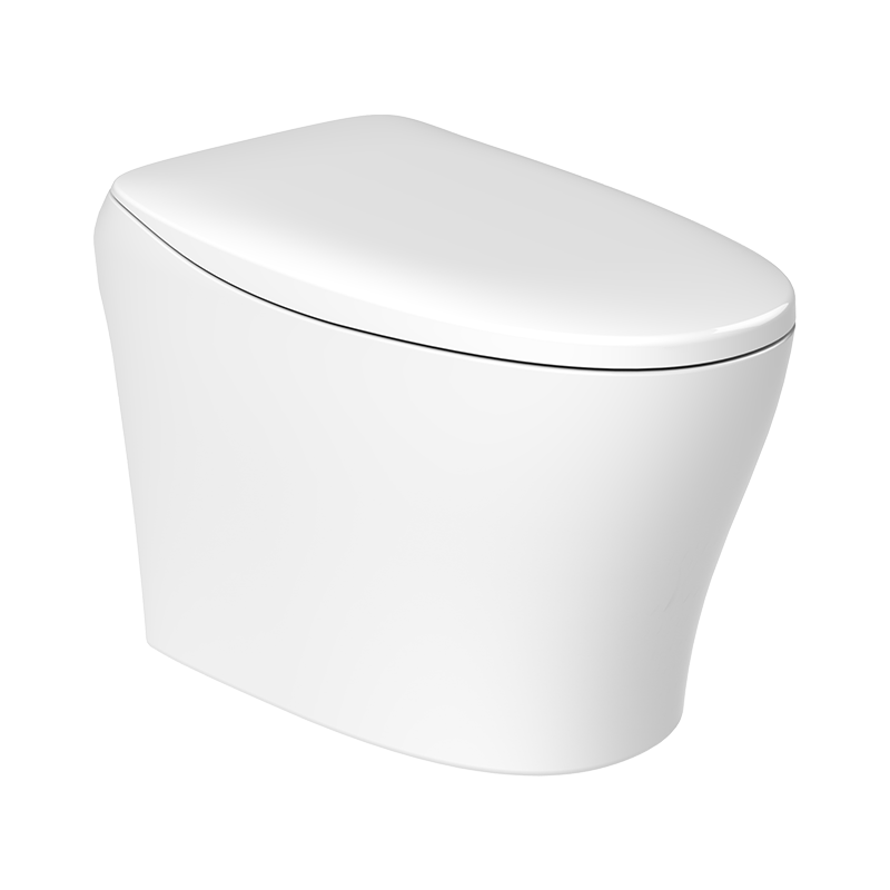 фото Умный унитаз xiaomi small whale wash integrated toilet version relax 305 mm white whale spout