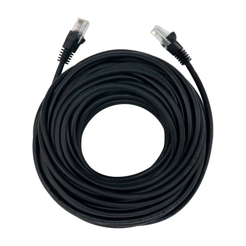 

Патч-корд Buro RJ45 - RJ45 вилка-вилка 20м черный
