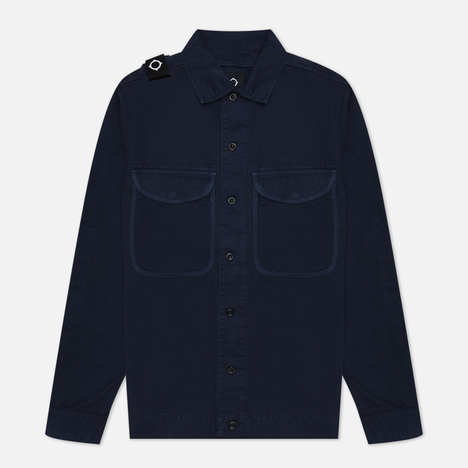 

Мужская куртка ветровка MA.Strum Garment Dyed Two Pocket Overshirt синий, Размер XL, Garment Dyed Two Pocket Overshirt