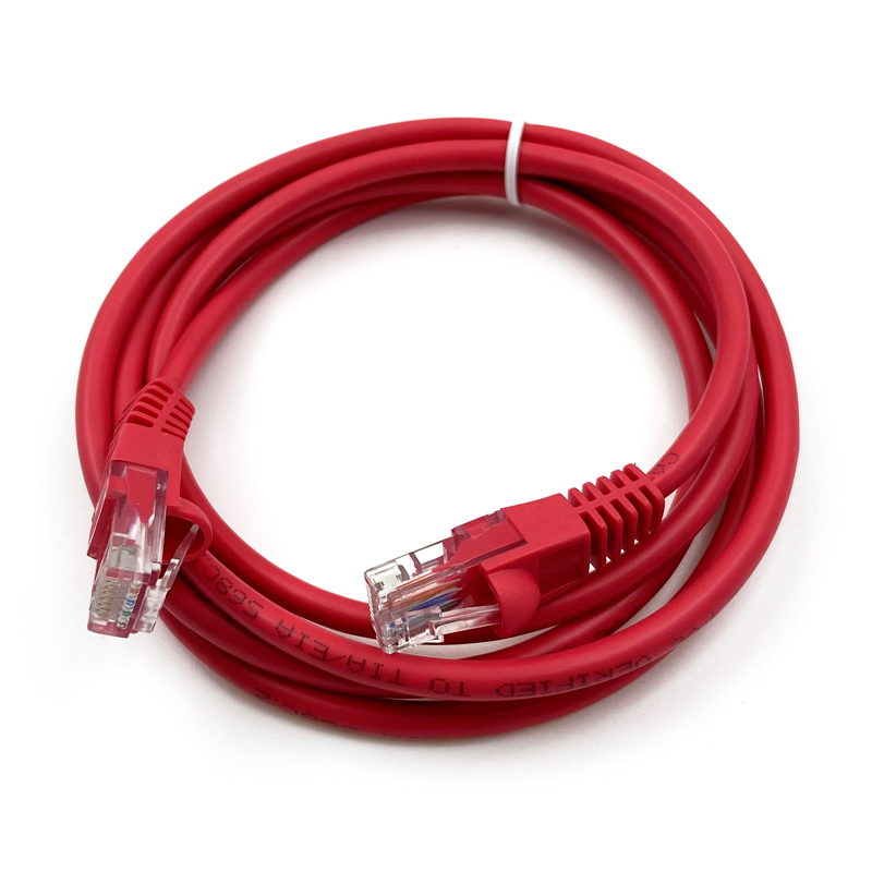 

Патч-корд Buro RJ45 - RJ45 вилка-вилка 1.5м (UTP-5E-1,5M-R) красный