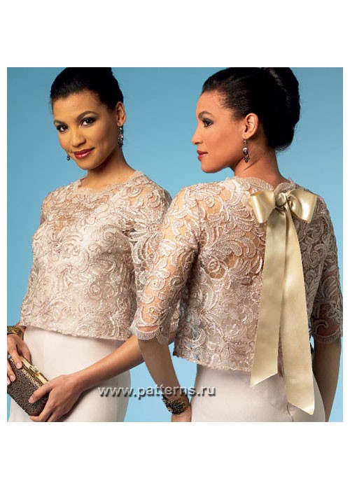 

Выкройка Butterick №5992 — Жакеты