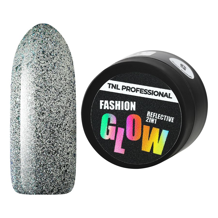 Гель для дизайна ногтей TNL Professional Fashion glow №03 сияющий изумруд 5 мл изумруд