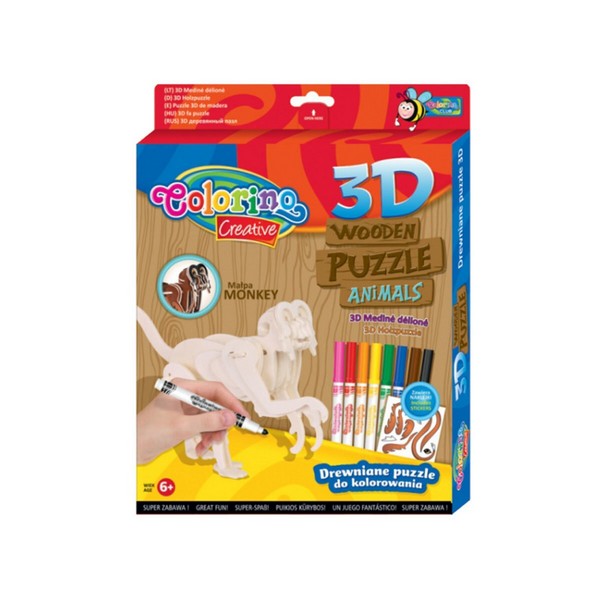 

Пазл 3D "Обезьяна"