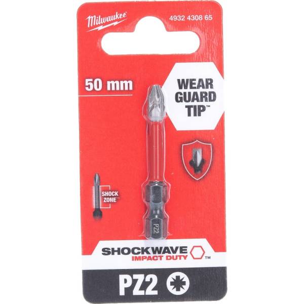 Насадка SHOCKWAVE (PZ2, 50 мм, 1 шт.) Milwaukee 4932430865