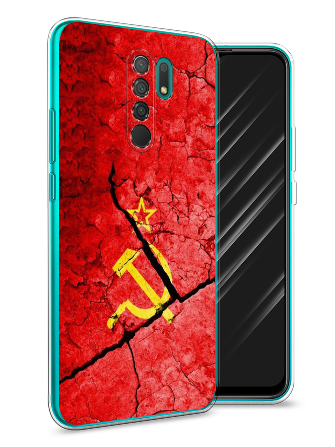 

Чехол Awog на Xiaomi Redmi 9 "СССР", Разноцветный, 38350-5