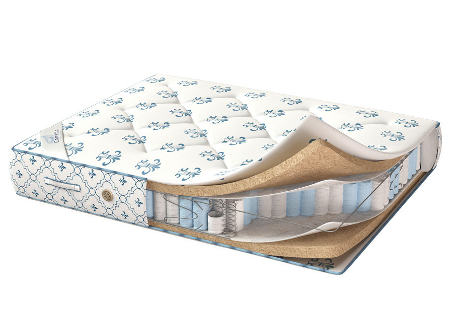 

Матрас Corretto DE LUXE ELITE COCO 100х195, Разноцветный, DE LUXE ELITE COCO