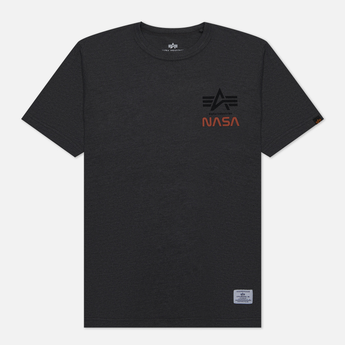 

Мужская футболка Alpha Industries NASA Galaxy серый, Размер M, NASA Galaxy