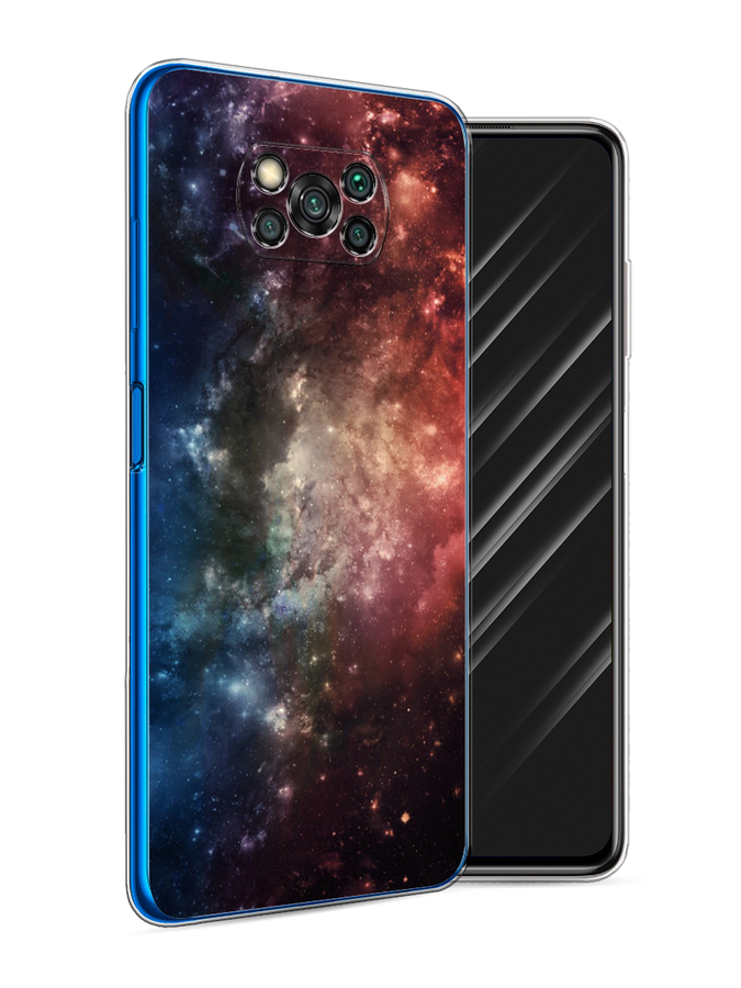 

Чехол Awog на Poco X3 NFC "Космос", Разноцветный, 39250-4