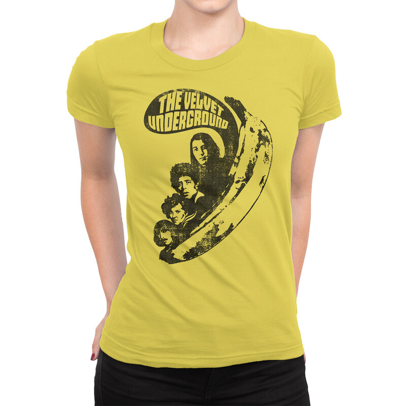 фото Футболка женская dream shirts the velvet underground 556164111 желтая m