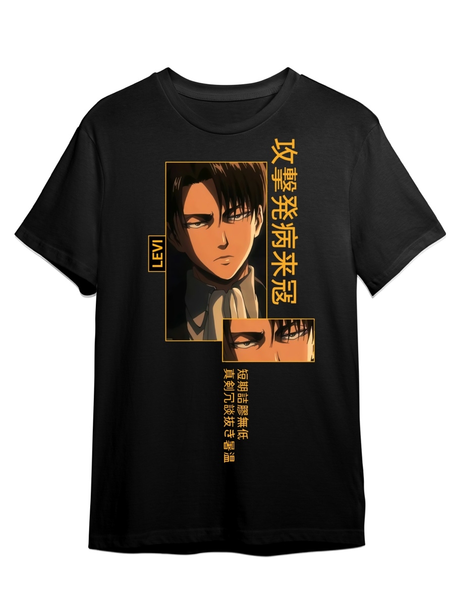 фото Футболка унисекс сувенирshop атака титанов/attack on titan 15 черная 2xl (52-54)