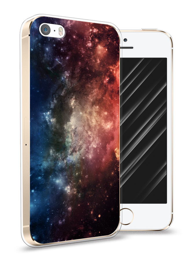 

Чехол Awog на Apple iPhone 5/5S/SE / Айфон 5/5S/SE "Космос", Разноцветный, 10350-4