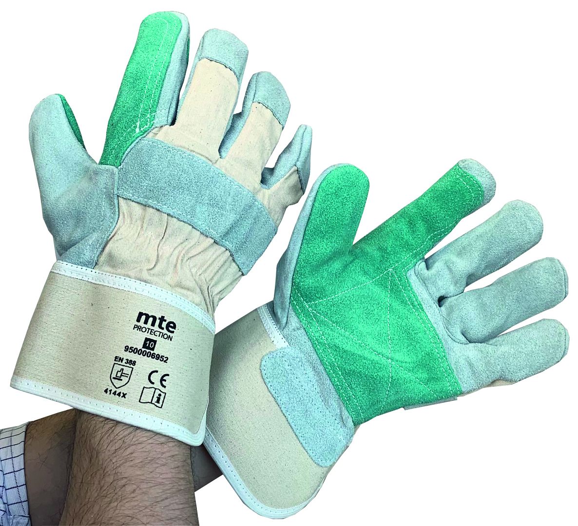 Перчатки комбинированные mte СПИЛОК Р.10 9500006952 усиленные перчатки gward xy130 улучшенные спилковые комбинированные с усилением