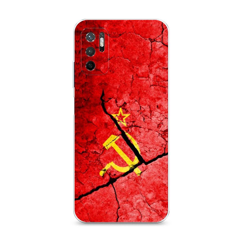 фото Силиконовый чехол "ссср" на xiaomi redmi note 11se awog