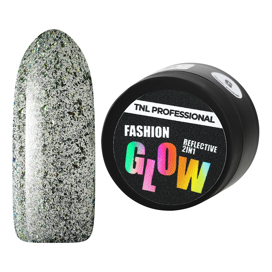 Гель для дизайна ногтей TNL Professional Fashion glow №05 холодный мрамор 5 мл хлопья для дизайна ice nova юки лазерные 19 0 5 г